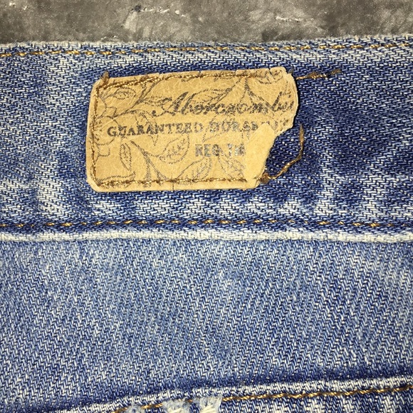 🛑SOLD🛑 Destroyed Abercrombie Jeans Sz8 Wm - Picture 6 of 6